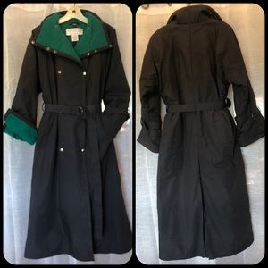Full-Length Women’s Thermaster Wool-Lined Winter Coat